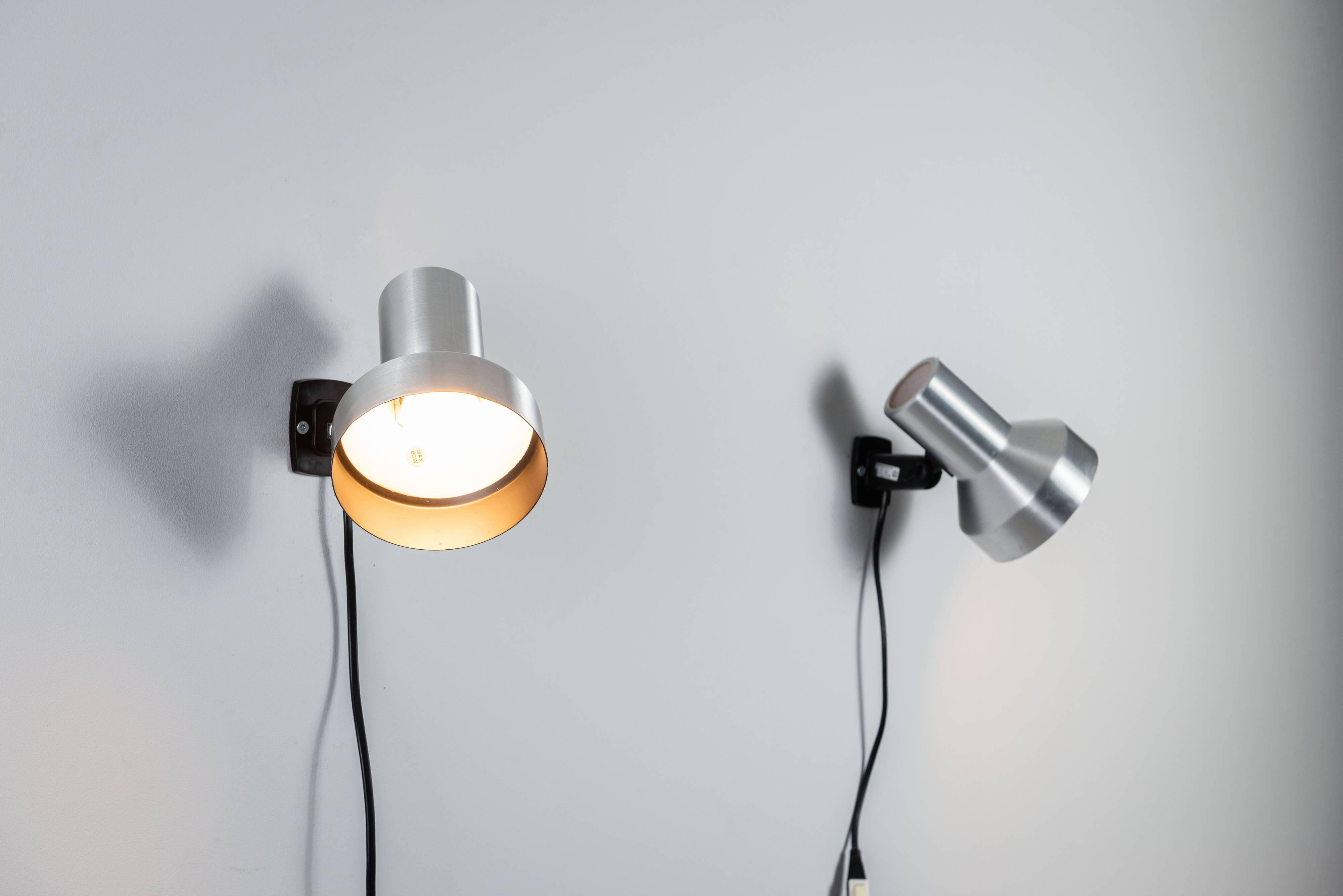 Pair of Eliny wall lamps by Belid Sweden