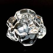 Bougeoir de table Cristal Daum France Années 1970