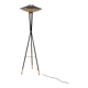 Lampadaire italien du milieu du siècle de Stilnovo, années 1950