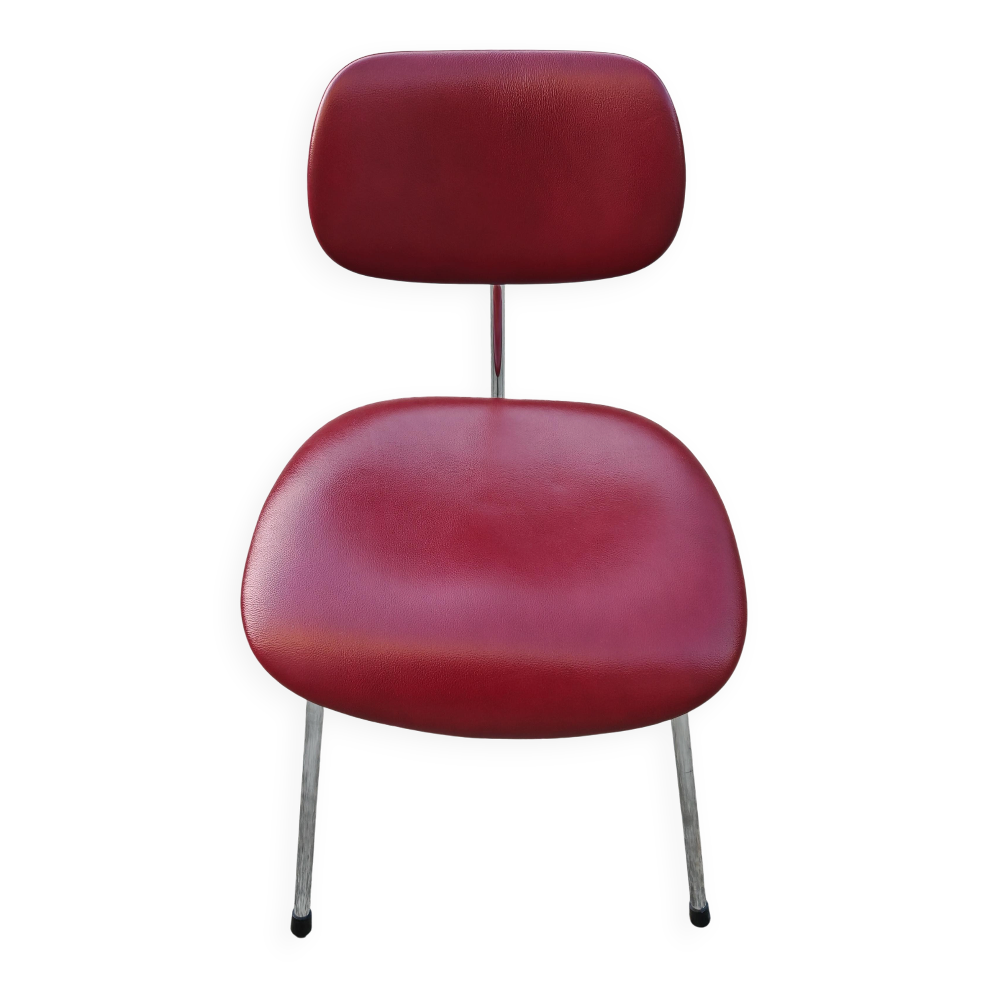 Mid Century leather chair by Egon Eiermann for Wilde & Spieth