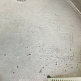 Round opaline wall lamp by RZB Leuchten, vintage