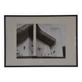 Large photograph of Ronchamp Chapel by Le Corbusier