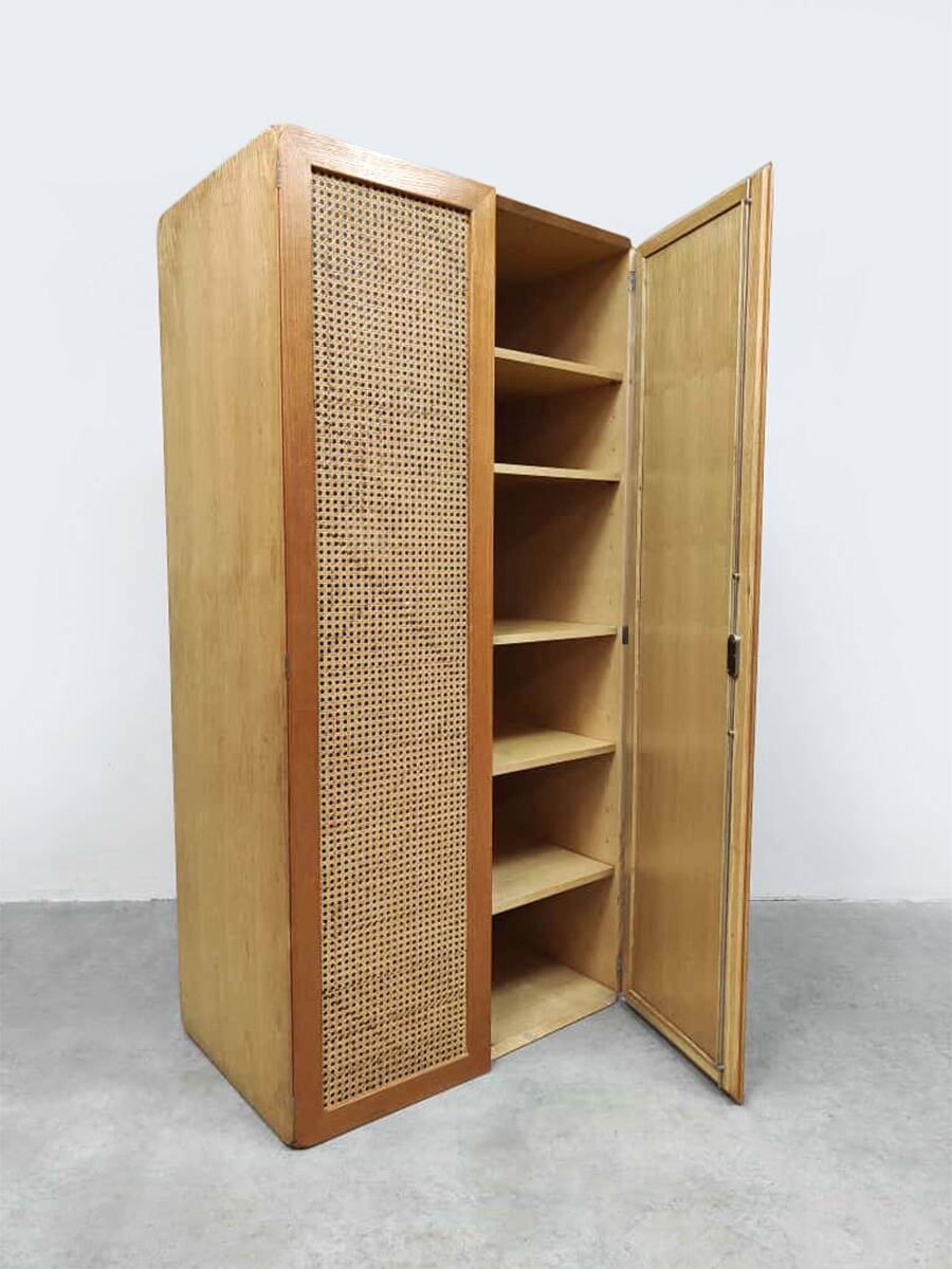 Dutch vintage design cabinet bookcase wardrobe Derk Jan De Vries