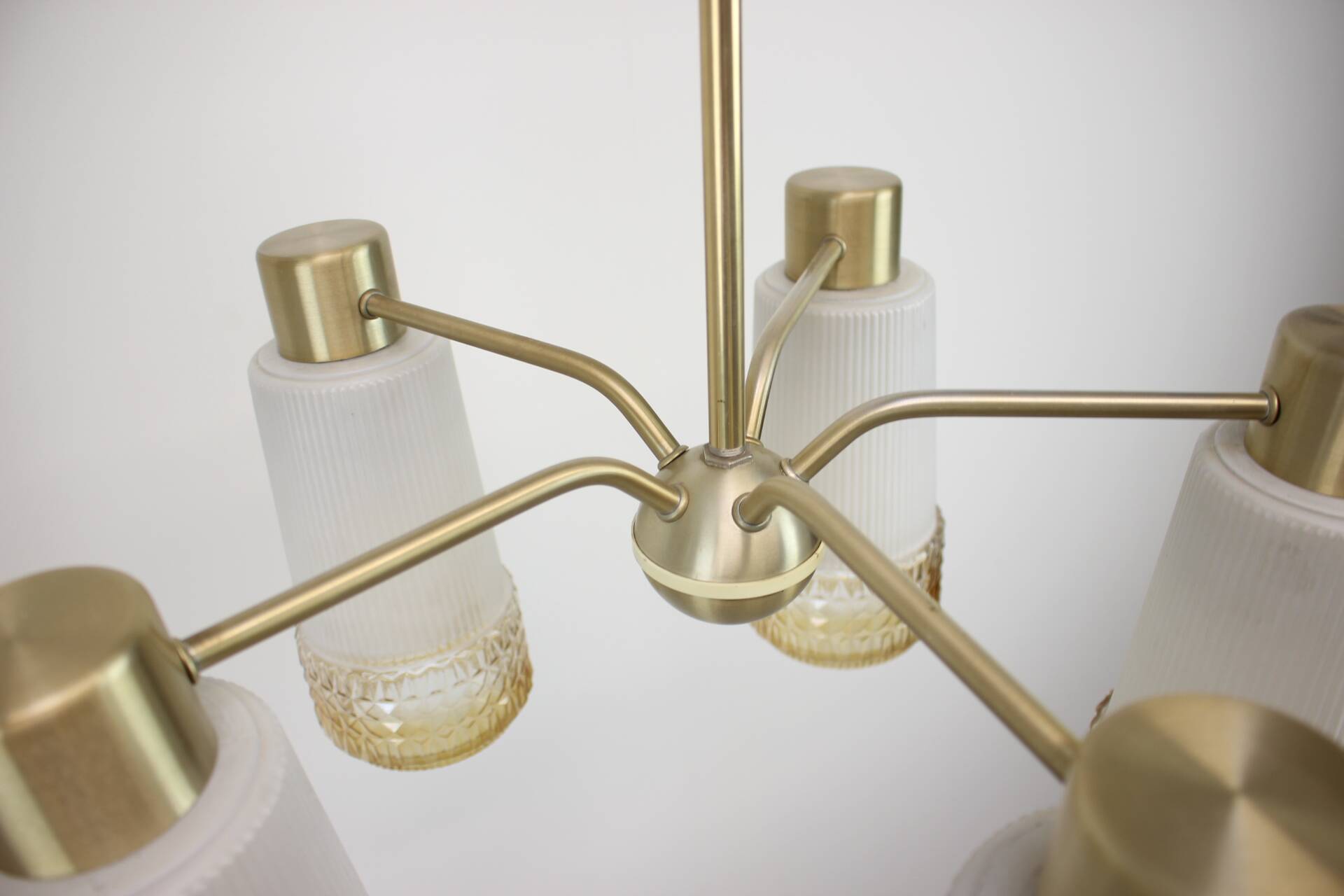 1970's Chandelier by VEB AKA Electric, Germany