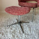 Chaise Knoll et repose pieds années 60