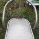 4 fauteuils acier tubulaire soudé seventies