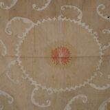 Vintage Turkish hand-knotted rug 141x146 cm