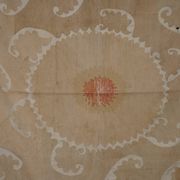 Vintage Turkish hand-knotted rug 141x146 cm