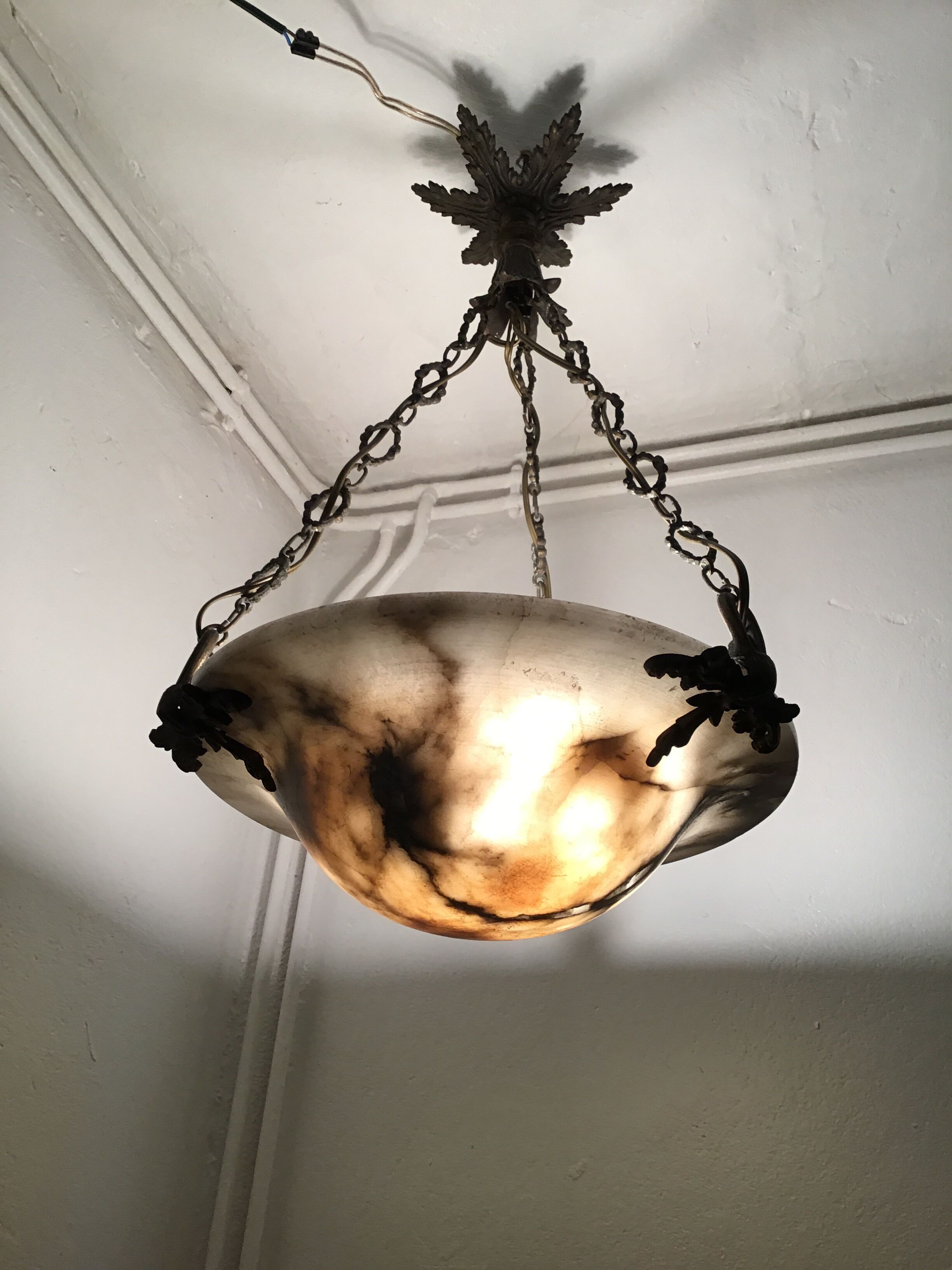 Alabaster style Louis XV Hanging