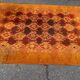 Large vintage shaggy carpet DESSO Menuette 200x300 cm orange & brown 1970