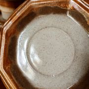Coffee service and dessert in stoneware west Germany