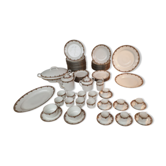 Limoges porcelain service set