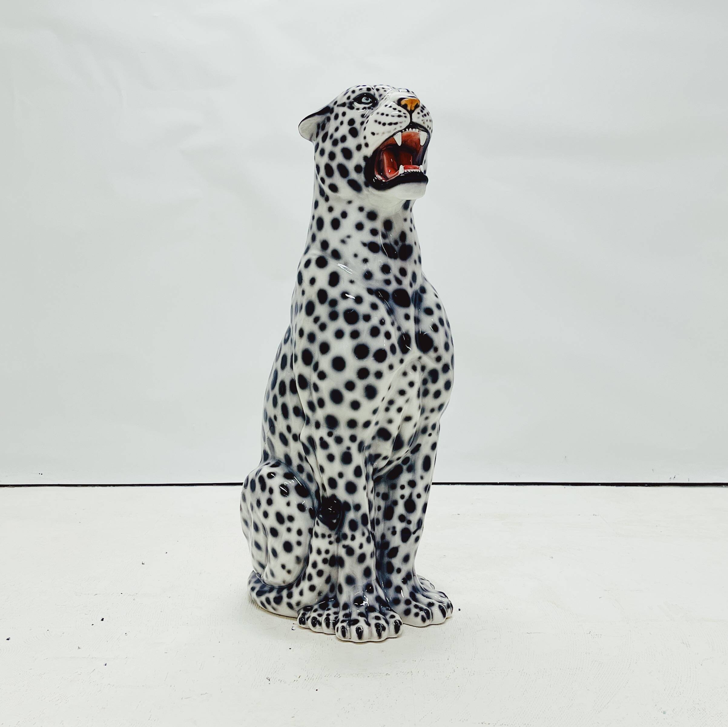Snow Leopard Ceramic