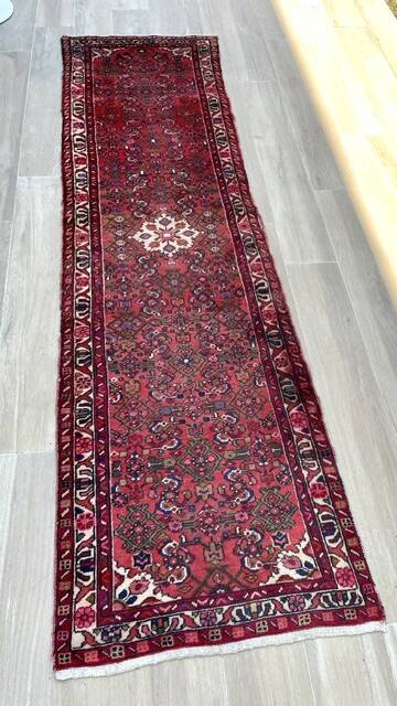 Tapis de couloir oriental époque Art déco