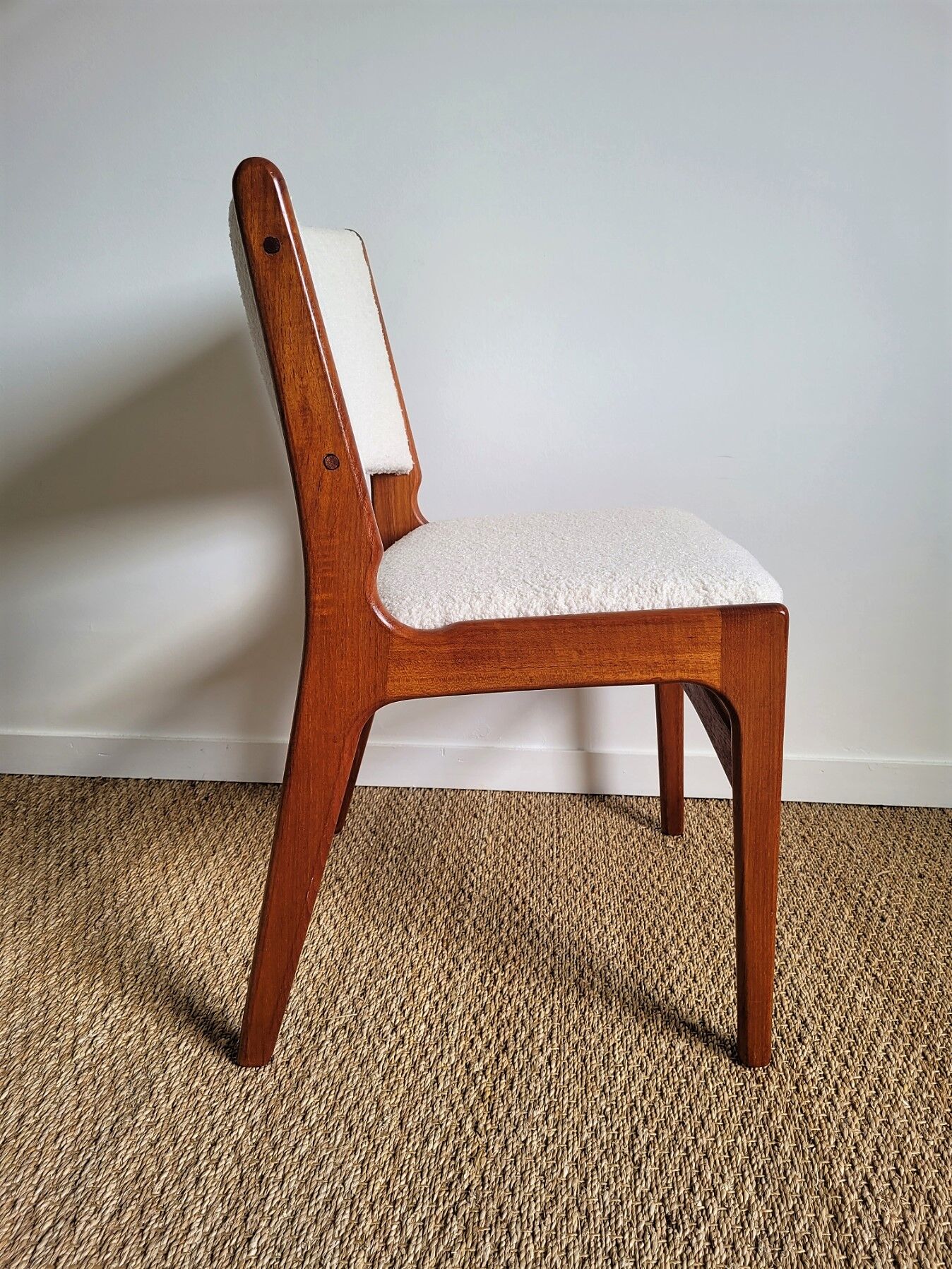 Set of 6 Scandinavian teak chairs Erik Buch model 89
