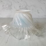 Tulip lamp opalescent glass
