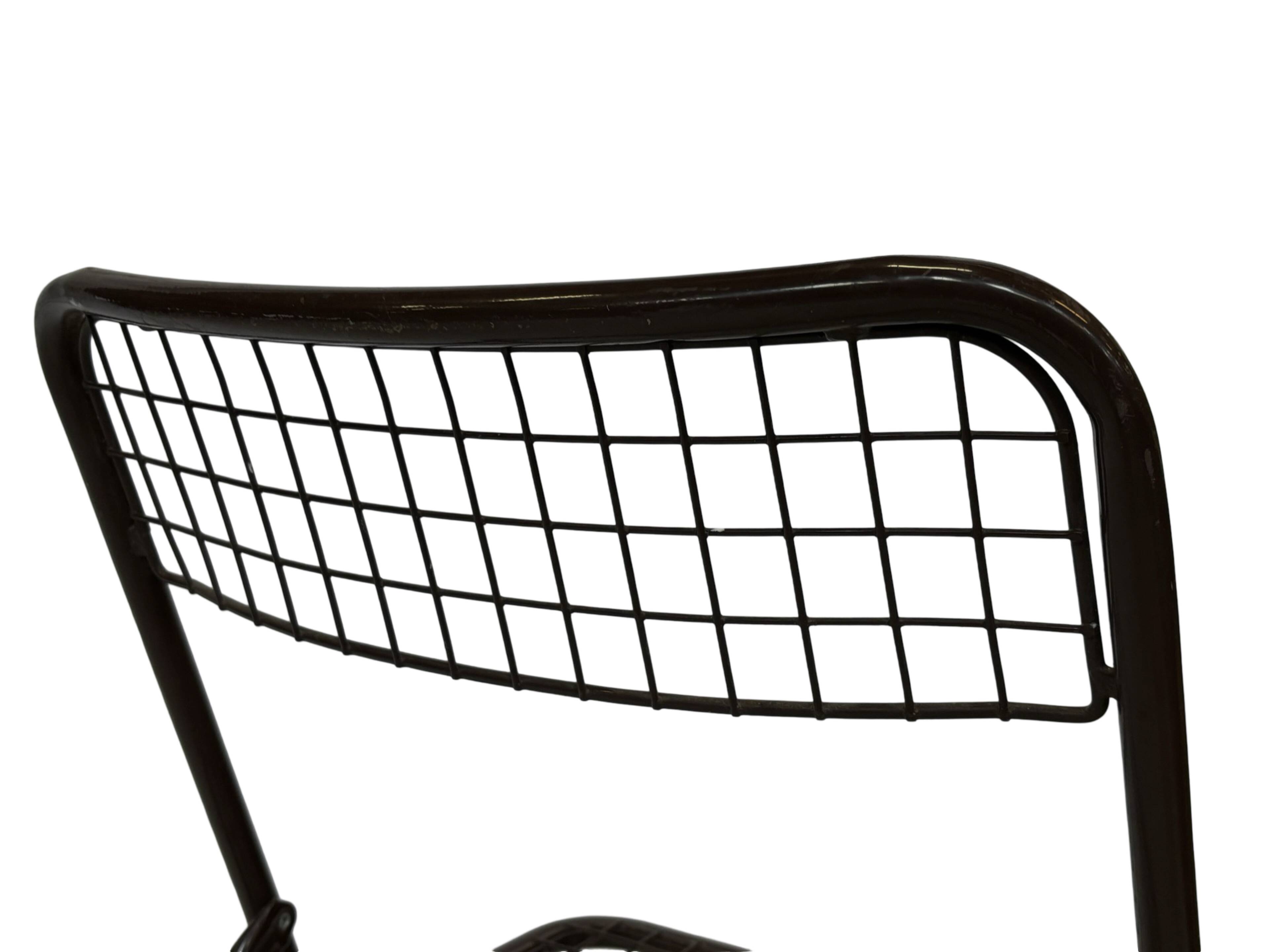 Vintage Folding chair "Ted Net" by Niels Gammelgaard for Ikea 1976