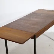 Mid Century Extendable Dining Table in Teak, 1960s