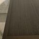 Square dining table Roset wenge line 130/130cm