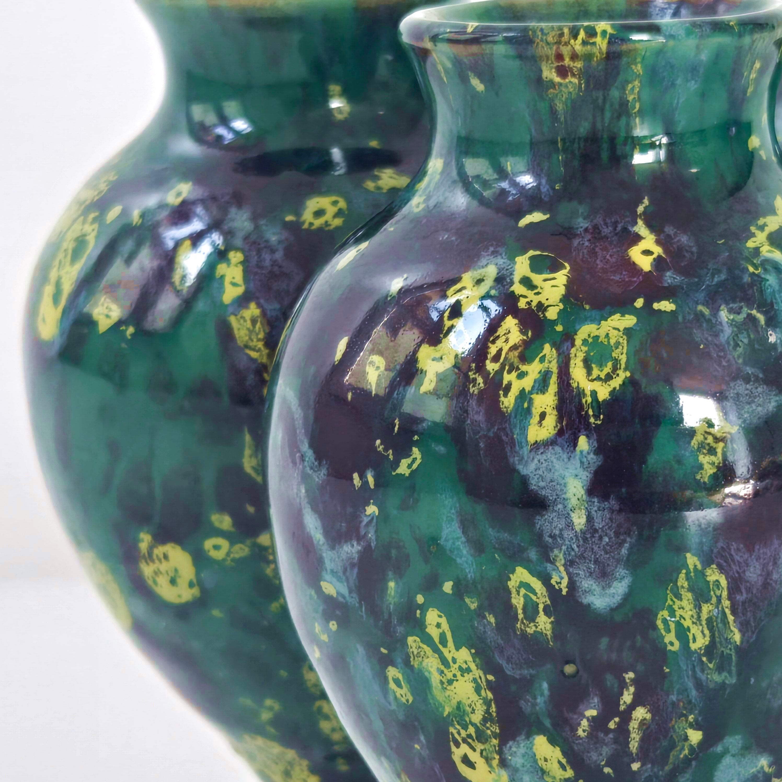 Vintage triple soliflore vase 1950