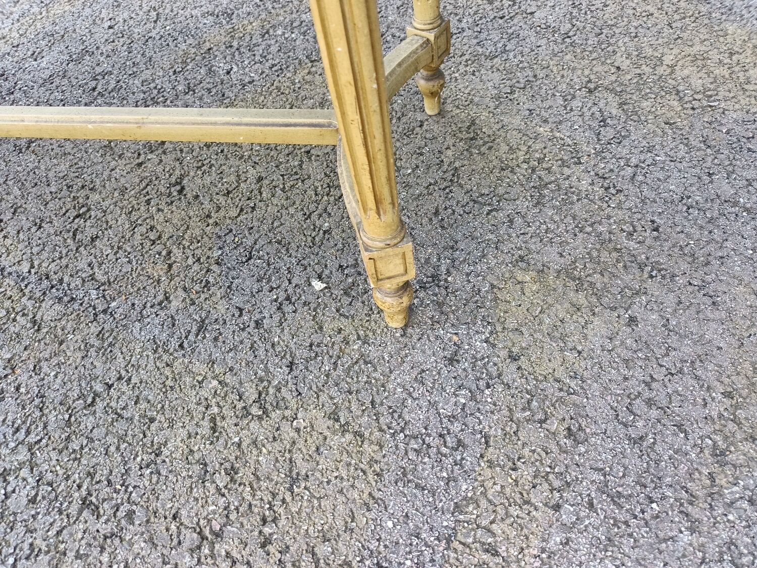 Old piano bench cannée style louis xvi