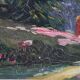 Louis ANDREY, mountain landscape, oil on canvas signed