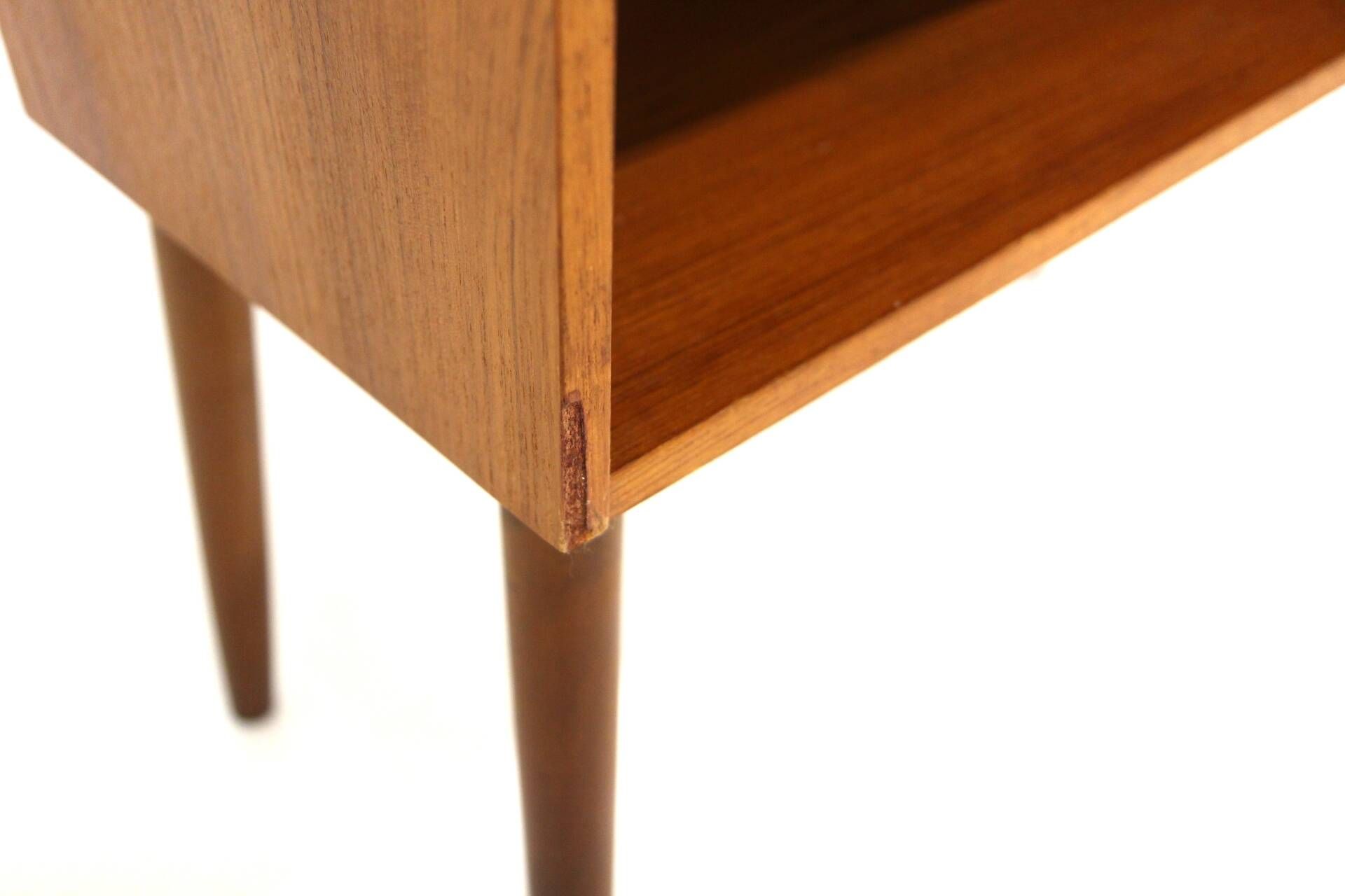Scandinavian teak bedside table, Sweden, 1960