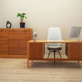 Ash desk, Norwegian design, 1970s, production: Norway