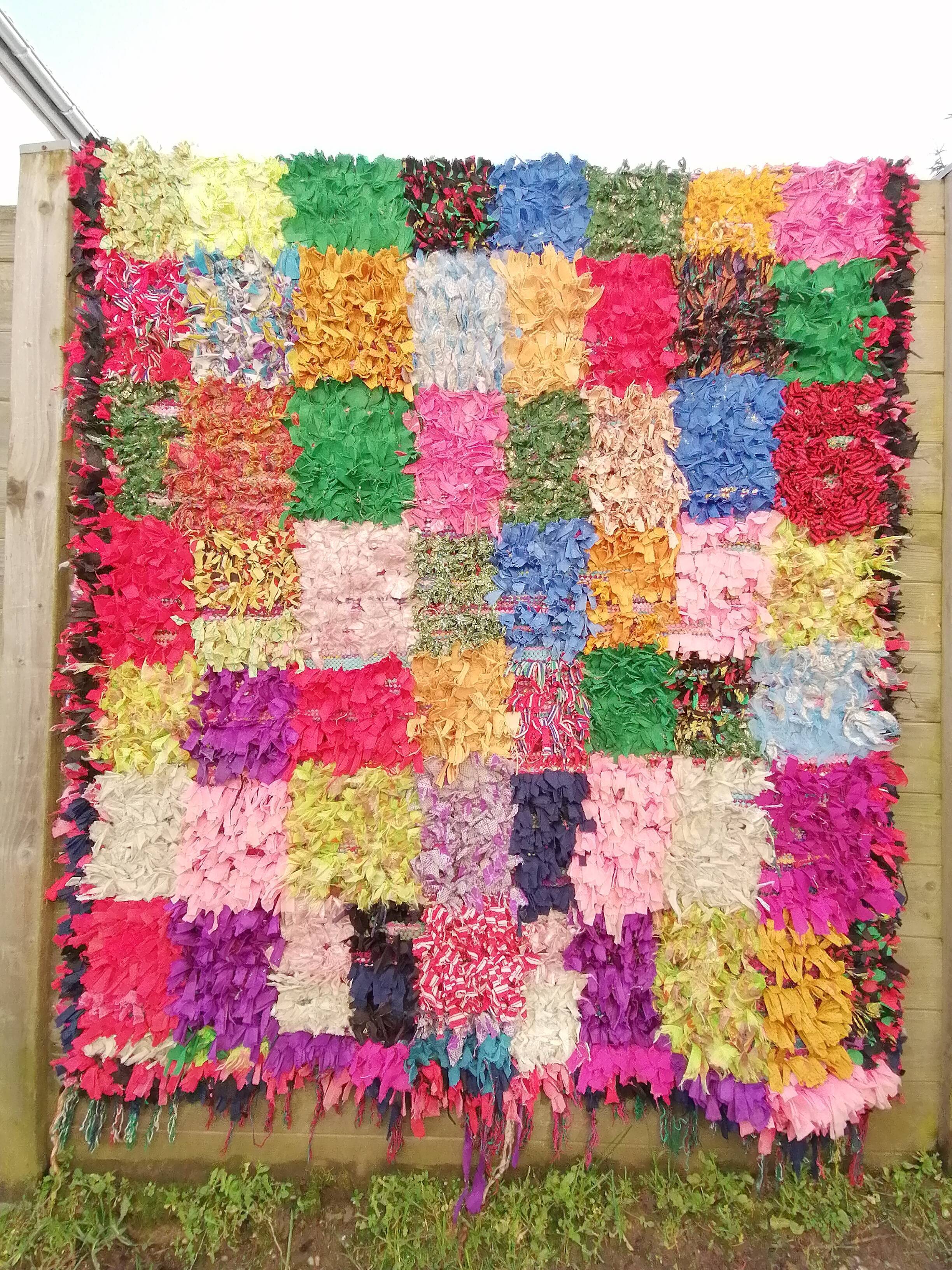 Old Berber butchery carpet