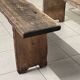 Pair of rustic benches, early 1900s