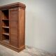 Louvered filing cabinet