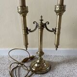 Empire style 2-branch candelabra lamp