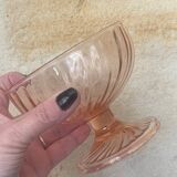 6 large dessert ice cream bowls Rosaline Luminarc France