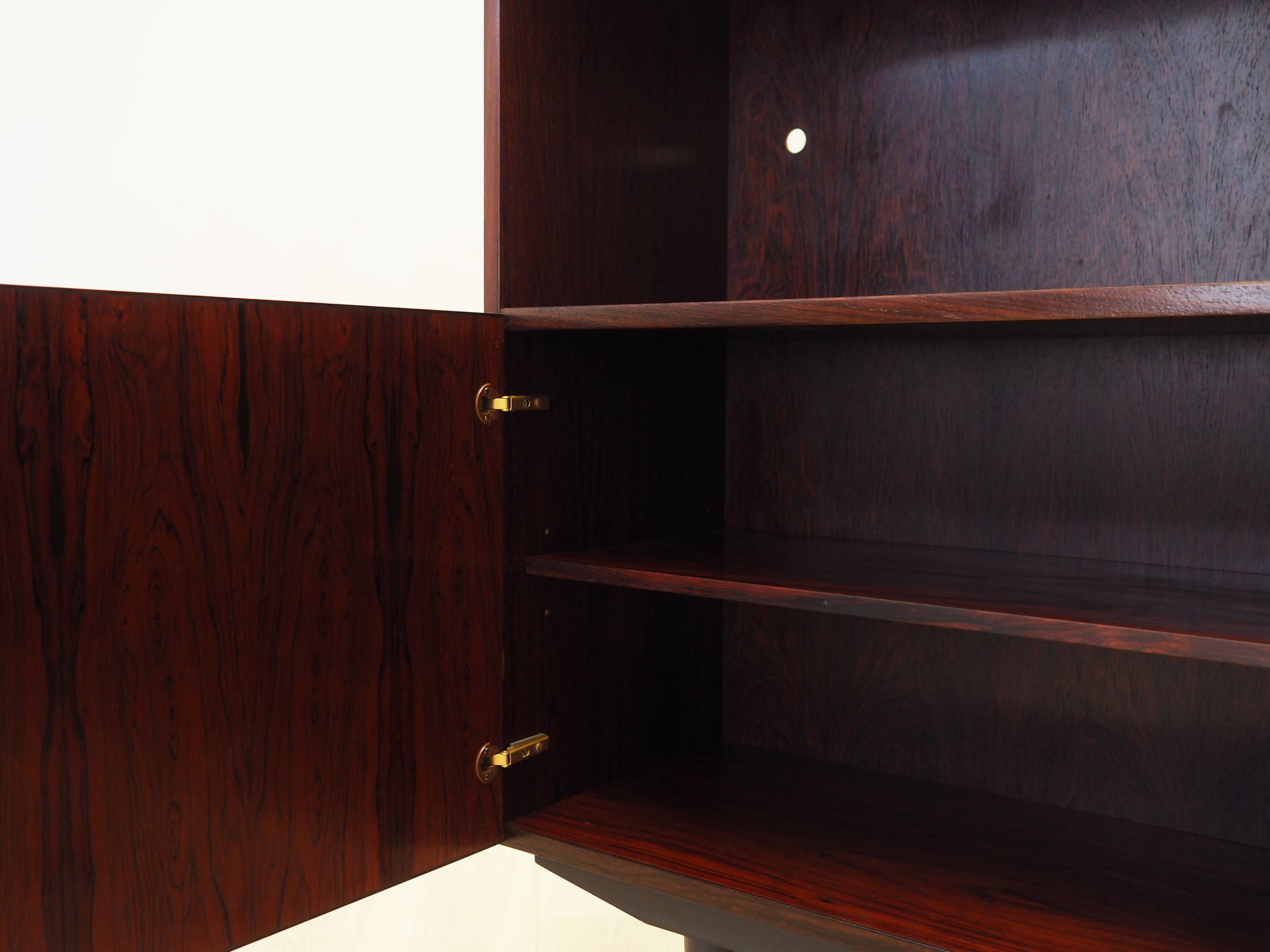 Rosewood cabinet, Danish design, 1970s, production: Denmark