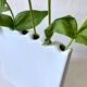 Flower holder / soliflore vase Serax with 7 openings – white ceramic