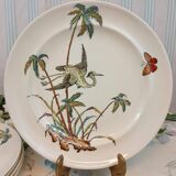 6 Palms Plate Egret Copeland