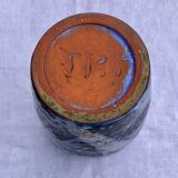 Enamelled ceramic vase to be identified - 444