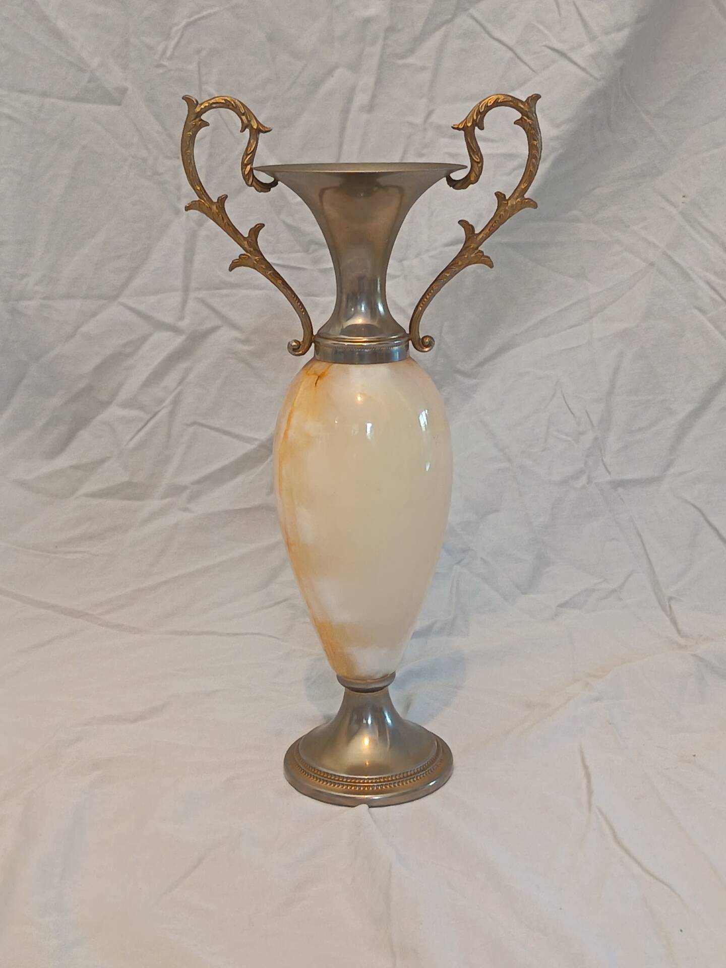Vase en onyx Vintage.