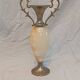 Vase en onyx Vintage.