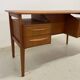 Teak Desk By Gunner Nielsen For Tibergaard, 1960s.