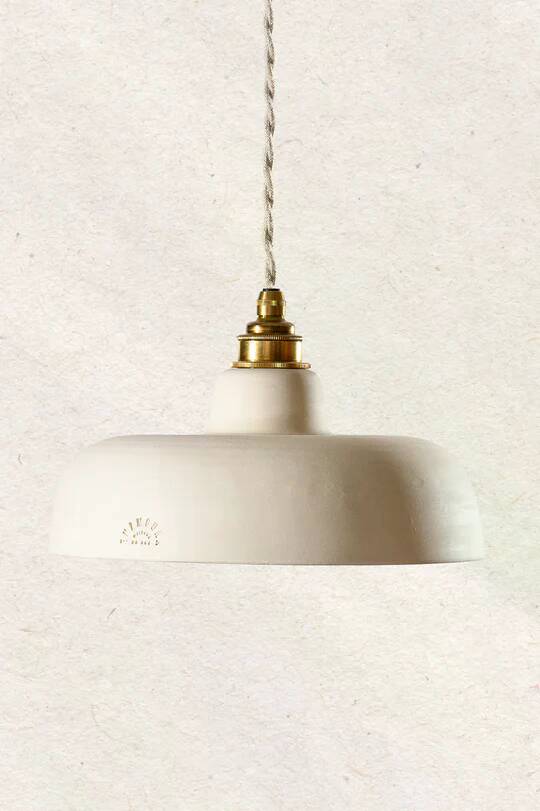 URSULE - White terracotta - Portable lamp