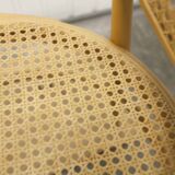 Thonet 210 R armchair in honey-coloured cane