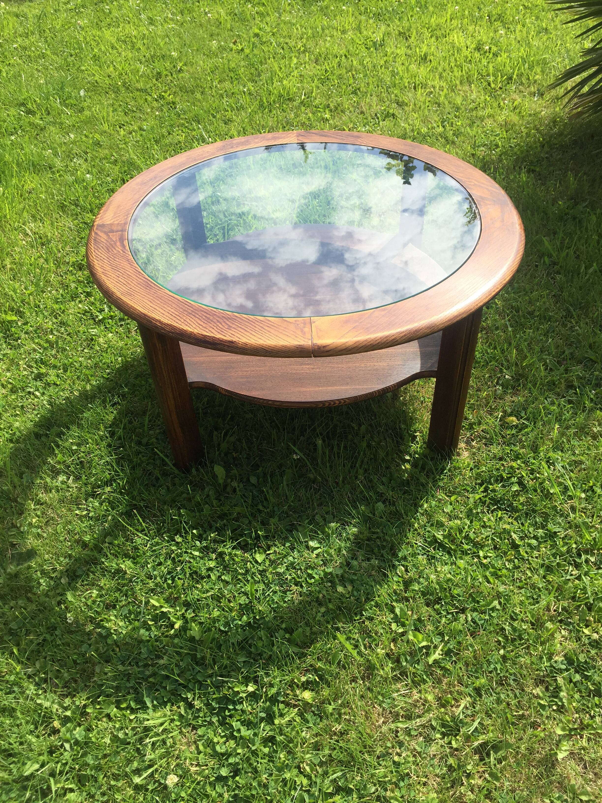 Vintage gplan round coffee table