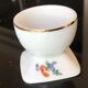 2 vintage porcelain shells