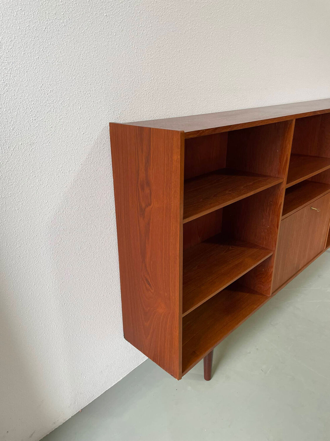 Teak bookcase