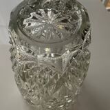 Bohemian crystal vase