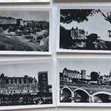 Set of 10 old photos in Pau bromide from the 30s