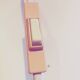 Lamp tulip pink powder, ceramic, vintage 60