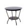 1930s Bauhaus Side Table, Chrome-Plated Steel Tube