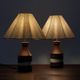 Ceramic Table Lamps from Bitossi Ceramiche, Italy, 1960s, Set of 2